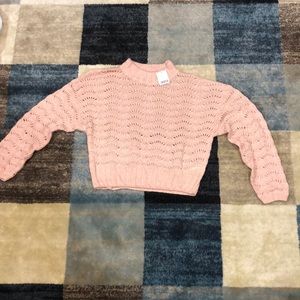 Urban Outfitters Light Pink Sweater